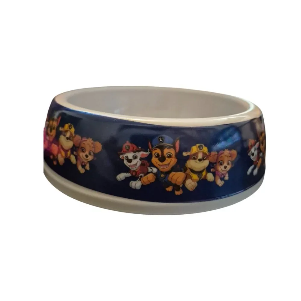 Paw Patrol Dog Bowl & Lick Mat Bundle | Fun Pet Feeding & Treat Set